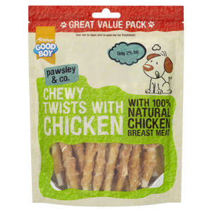 Good Boy Twists With Chicken 320g