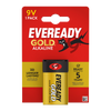 Eveready Gold 9V Battery Card of 1