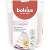 Bolsius Large Fragranced Candle In Glass Jar Vanilla