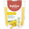 Bolsius Large Fragranced Candle In Glass Jar Vanilla