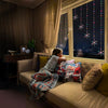 Premier Flexibrights Snowflake V Curtain 1.2 x 1.2m