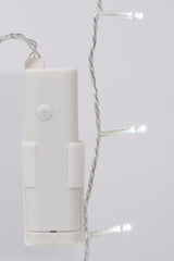 Kaemingk LED Durawise Outdoor Twinkle Lights 48 Bulb Cool White With Clear Cable