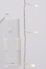 Kaemingk LED Durawise Outdoor Twinkle Lights 48 Bulb Cool White With Clear Cable