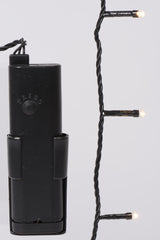 Kaemingk LED Durawise Outdoor Twinkle Lights 48 Bulb Cool White With Clear Cable