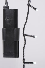 Kaemingk LED Durawise Outdoor Twinkle Lights 48 Bulb Cool White With Clear Cable