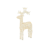 Kaemingk LED Outdoor Acrylic Reindeer 90cm Warm White Christmas Decor
