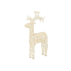 Kaemingk LED Outdoor Acrylic Reindeer 90cm Warm White