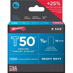 Arrow T50 Staples 14mm