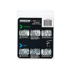 Arrow Assorted Rivets Pack 120