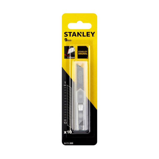 Stanley Snap Off Blades 18mm 10 Pack
