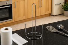 Kitchen Paper Towel Holder Self Adhesive Wall Mounted Roll Dispenser Hands Free