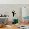 Dish Matic Washing Up Brush Sponge with Liquid Dispenser & Dishmatic Refill Heads