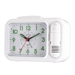Acctim Sonnet Bell Alarm Clock White