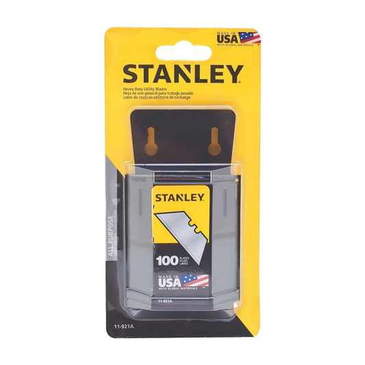 Stanley 1992b Knife Blades Heavy Duty 100 Pack
