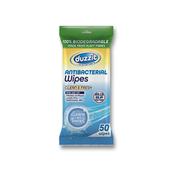Duzzit Slim Antibacterial, Floor & Multi-Surface Wipes Biodegradable Pack