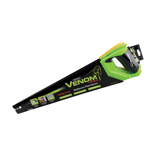 Draper Triple Pack Venom Double Ground Handsaws 500mm