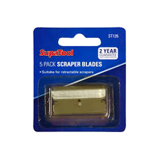 SupaTool Scraper Blades 5 Piece
