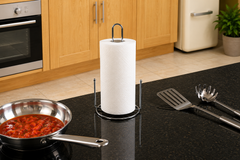 Kitchen Paper Towel Holder Self Adhesive Wall Mounted Roll Dispenser Hands Free