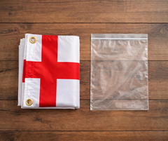 PMS England St George National Flag Bunting Indoor Outdoor Rayon Patriotic Banner