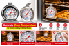 Oven Thermometer Cooker Temperature Stainless Steel Gauge Quality 300ºC UK