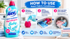 Asevi Fabric Softener Blue Intense freshness Liquid Baby 60 washes 1380ml