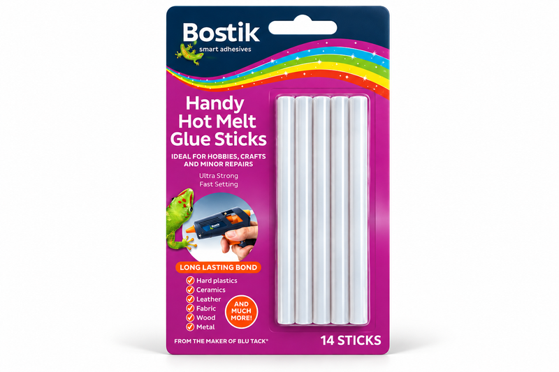 Hot Melt Glue Gun Sticks 7mm x 100mm Long for Craft Adhesive Clear Mini