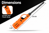 Gas Cooker BBQ Camping Lighter Refillable Candle Flame Gas Lock Barbeque UK