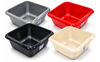 TML Square Plastic Kitchen Household Cleaning Washing Up Sink Bowl 7L Multi Colour