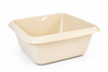 TML Square Plastic Kitchen Household Cleaning Washing Up Sink Bowl 7L Multi Colour
