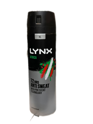 Lynx Anti Perspirant Aersol 200ml Africa