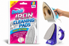 DUZZIT HOT IRON CLEANING PADS CLEANER BURN REMOVER STAINS MARKS SOLEPLATE 3PK