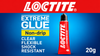 LOCTITE Extreme Clear Glue Non-Drip Gel Fast Brutal Persistent Super Strong 20g