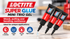 Loctite Mini Trio Super Glue Gel for High-Quality Repair for All Materials, 3x1g