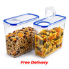Locknlock Storage Containers Dispenser Food Storage Dry Food Kitchen 4.3L