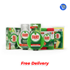 Addis Fairy Max Power Sponge Scourer Dispensing Dish Brush Green with 6 Refills