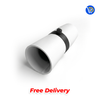 Lamp Holder with Switch BC Bayonet White Bulb Socket 10mm Threaded Bottom Entry UK