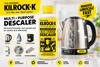KILROCK MEGA K MULTI PURPOSE CONCENTRATED DESCALER LIMESCALE REMOVER 250ml