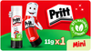 Pritt Glue Stick, Safe & Child-Friendly for Arts & Crafts Activities 1x43g