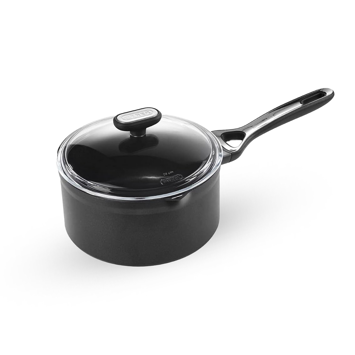 Pyrex Origin+ Saucepan with Lid 20cm