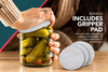 Easy Grip 4 in 1 Jar Opener Gripper Multi Tool Bottle Lid Cap Opening Gadget