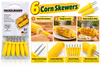 Corn Skewers Stainless Steel Jumbo Corn On The Cob Holders Prongs Forks