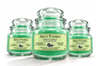 3x Large Scented Candles In Glass Jar Fragrance Home Xmas Gift Pack