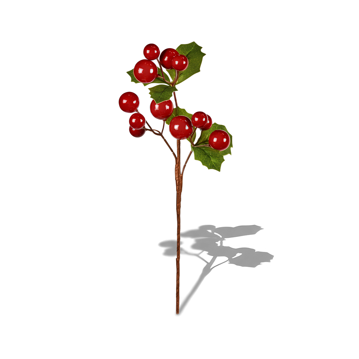 Premier Cherry Pick 30cm Artificial Cherries Floral Decoration Christmas Craft
