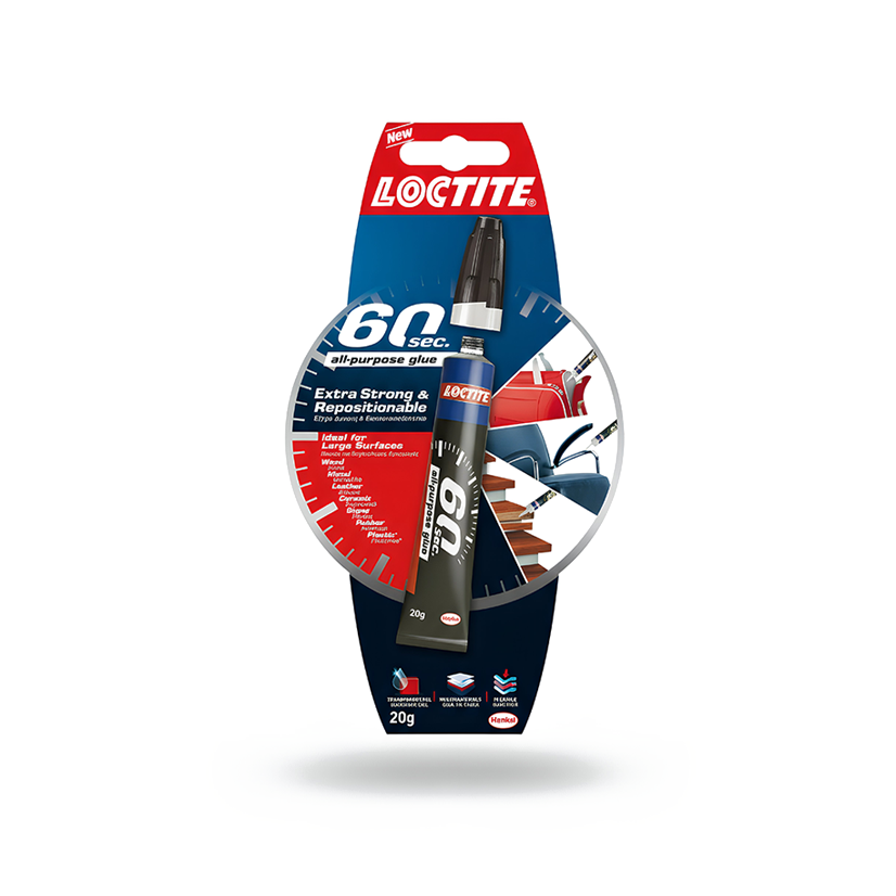 Loctite 60 Secs All Purpose Glue 20g Fast Strong Bond DIY Home Repairs Tool