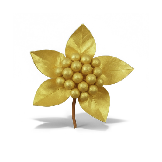 Premier Berry Pick Gold 10cm Artificial Berries Floral Decoration Christmas Craft
