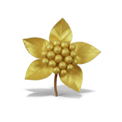 Premier Berry Pick Gold 10cm Artificial Berries Floral Decoration Christmas Craft