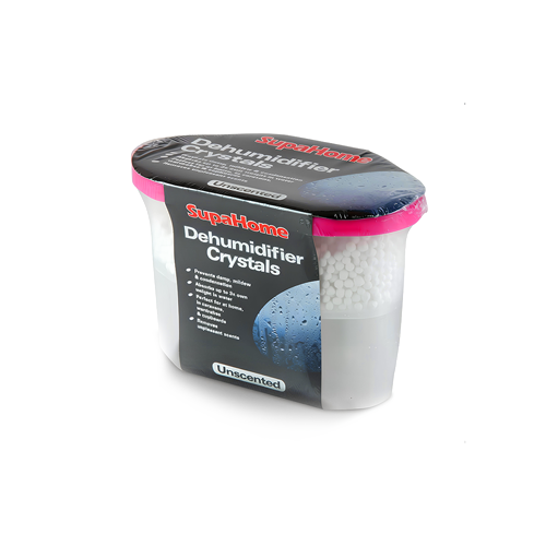 Woodside Dehumidifier Crystals 250g Wardrobe Cupboard Home Damp Moisture