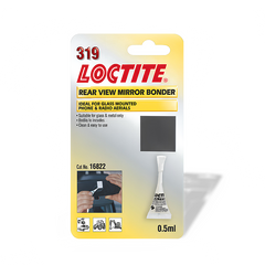 Loctite Rear View Mirror Bonder 0.5ml Shot Car Windscreen Adhesive Repair
