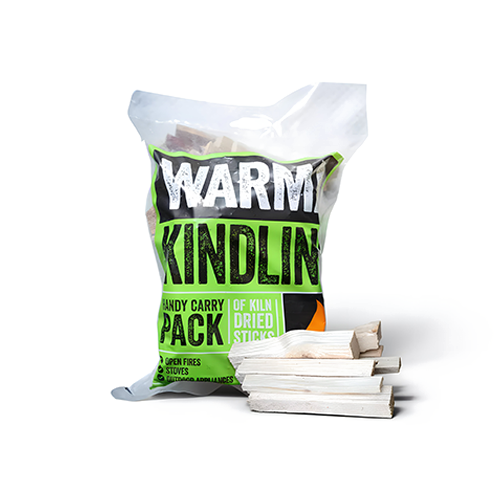 Warma Kindling Carry Bag Slim Premium Kiln Dried Firewood Wood Burner Stove