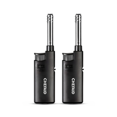 Chef Aid Coloured Refillable Lighters Small Pack of 2 Candles BBQ Kitchen